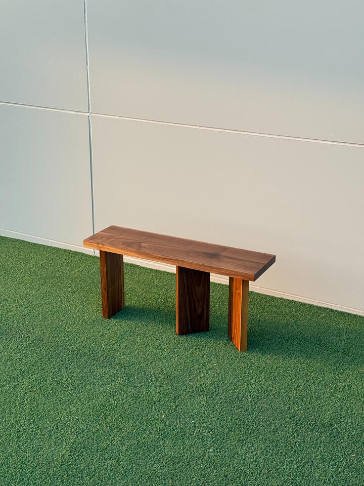 Walnut Bench